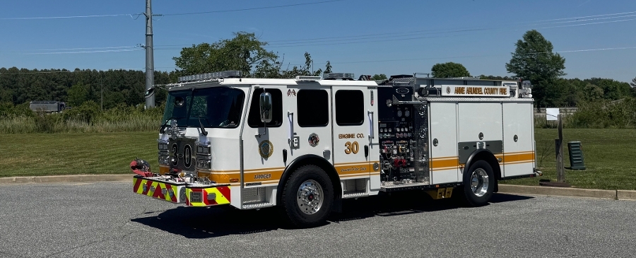 E-ONE Typhoon Stainless Steel Pumpers