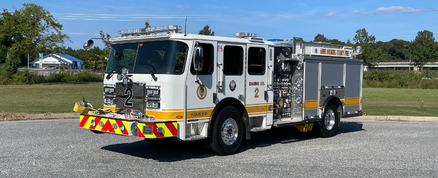 E-ONE Typhoon Stainless Steel Pumpers