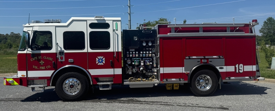 E-ONE Cyclone Stainless Steel Pumper