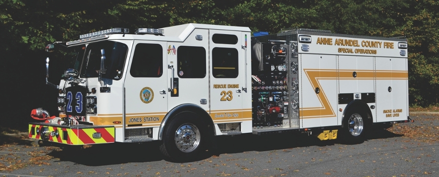 E-ONE Typhoon 1500 GPM Rescue Pumper