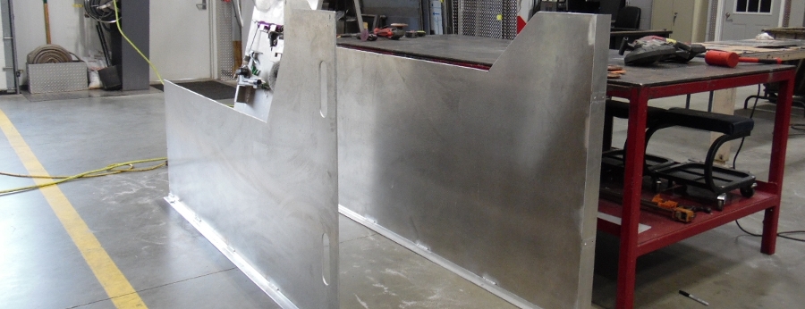 Fabrication - Hose bed dividers - custom fit