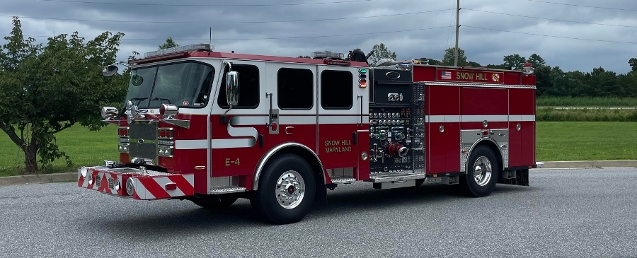 E-ONE Typhoon Stainless Steel Pumper