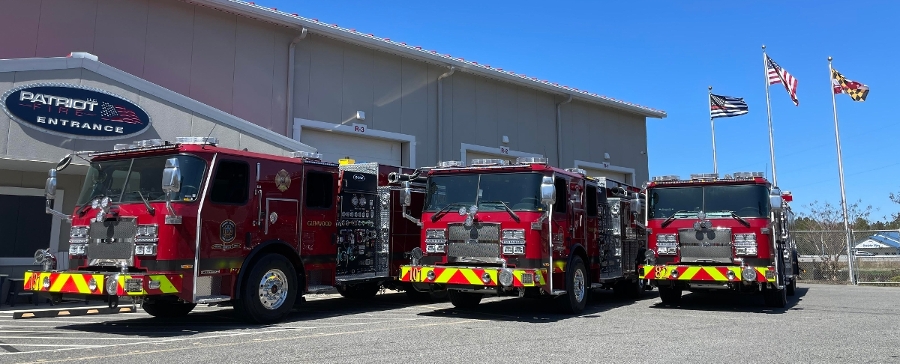 E-ONE Typhoon Stainless Steel Pumpers